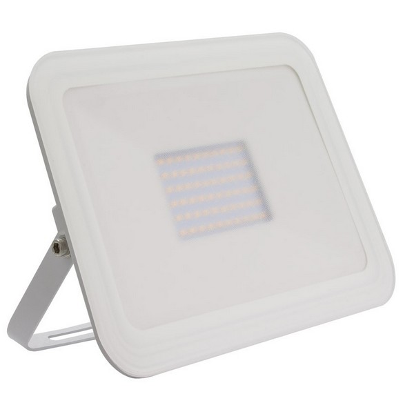 Floodlight/Projector Light Ledkia Slim Cristal White 100 W 10000 Lm (6000K Cool White) (2 uds)